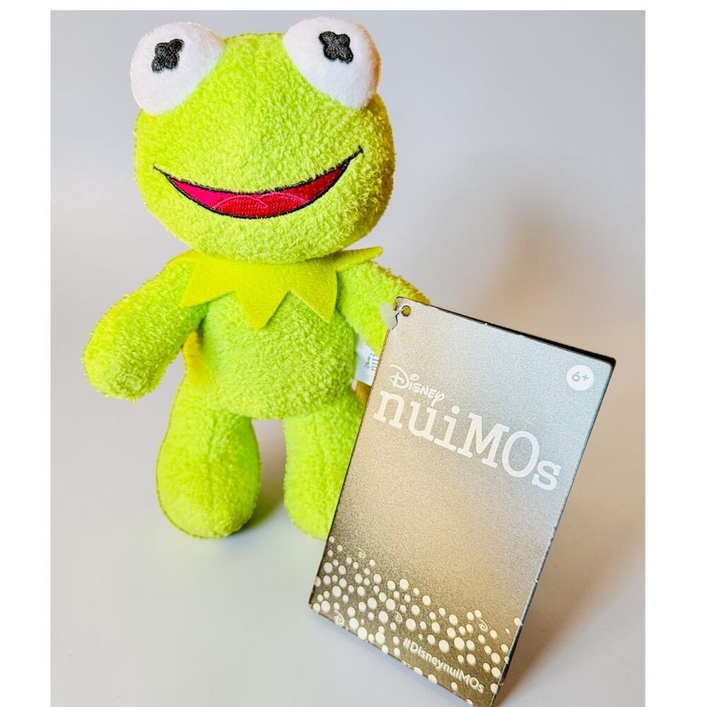 Disney nuiMOs Kermit The Frog Plush Doll Figure Muppets Disney Parks NWT